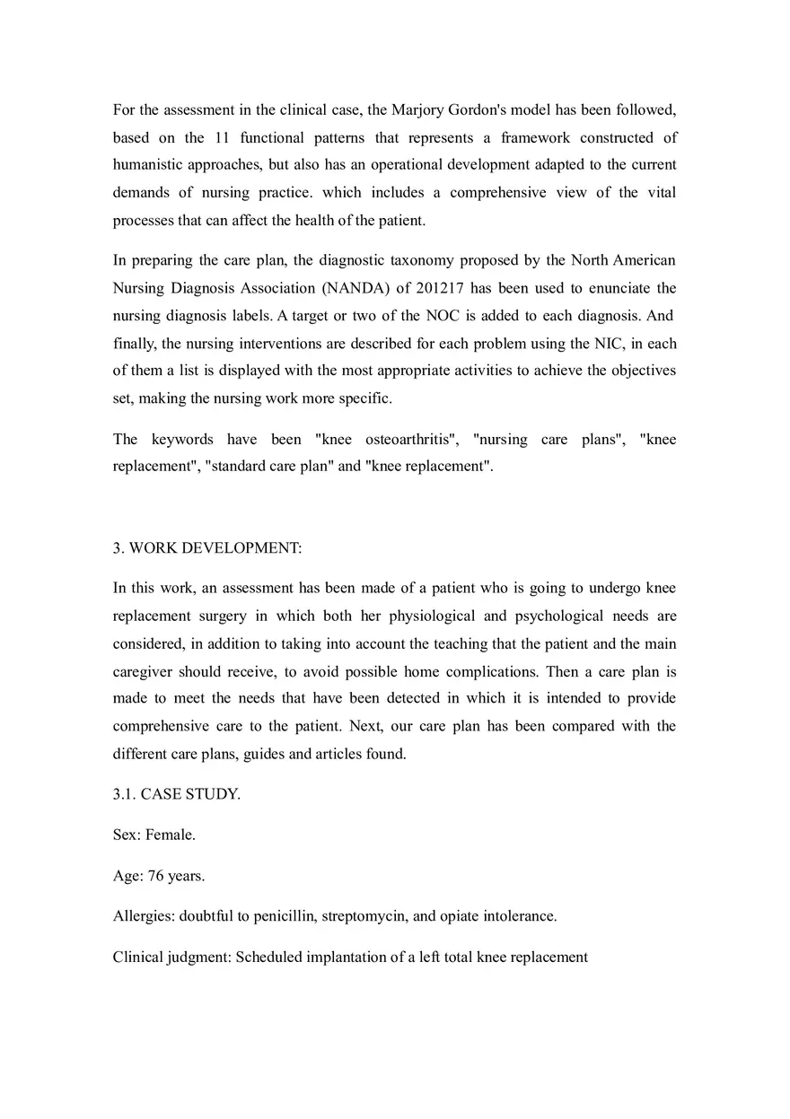 Care Plan for the Patient Undergoing Knee Arthroplasty - Page 14