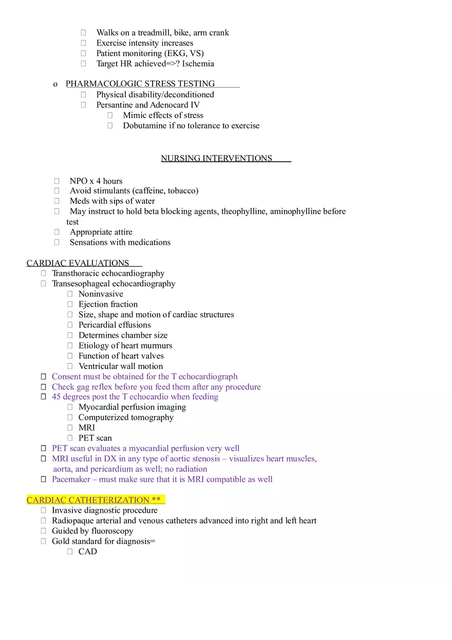 Assessment of Cardiovascular Function Part 1 - Page 8