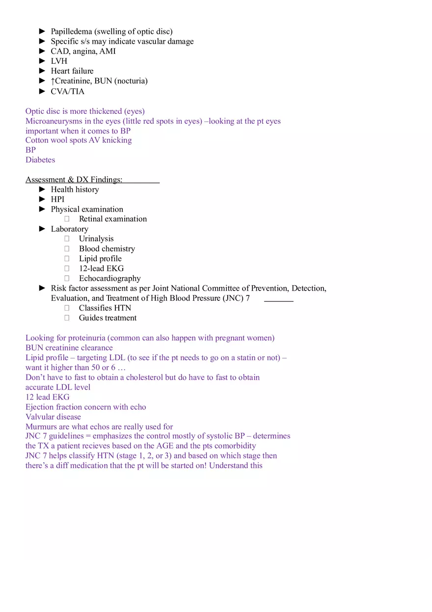 Assessment of Cardiovascular Function Part 1 - Page 3