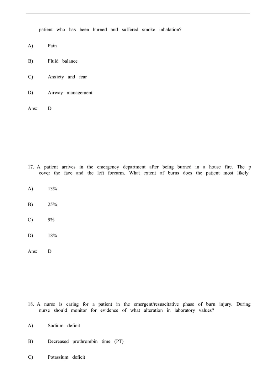 Managements of Patients with Burn Injury - Page 16