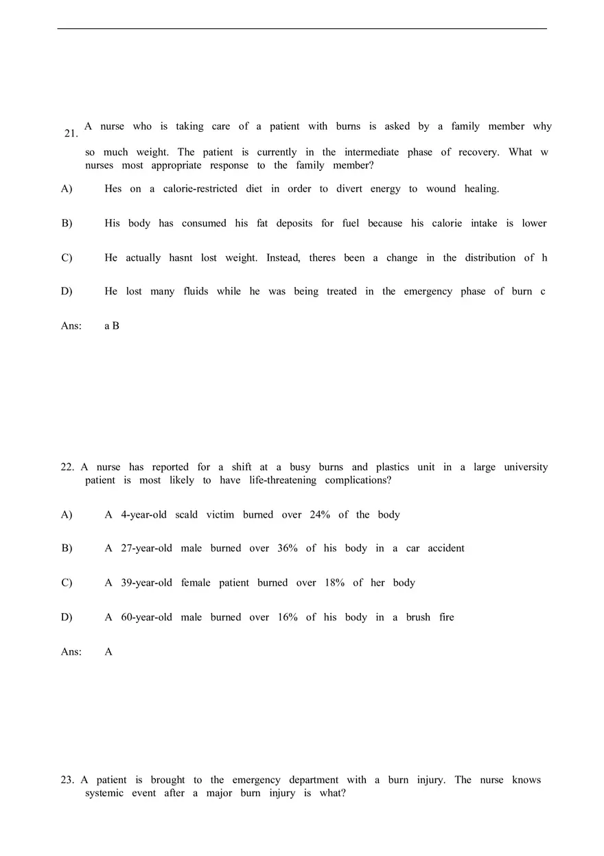 Managements of Patients with Burn Injury - Page 18