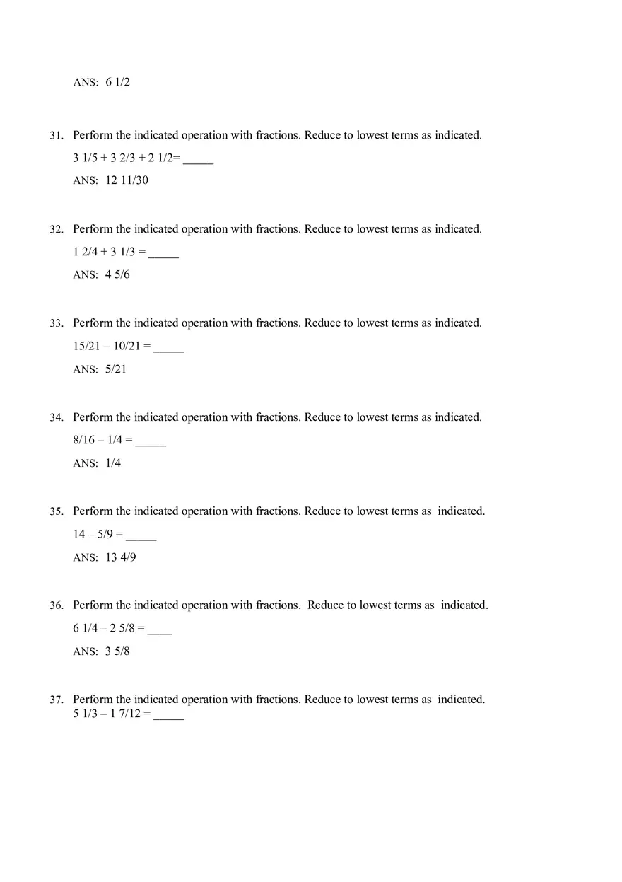 Math for Nursing (Roman Numerals) - Page 7
