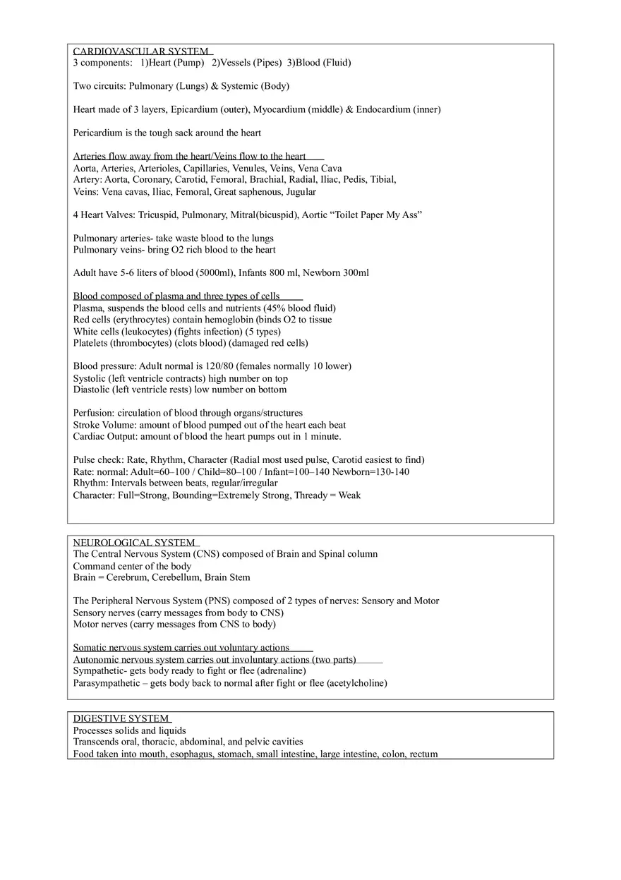 EMT Study Sheet - Page 5