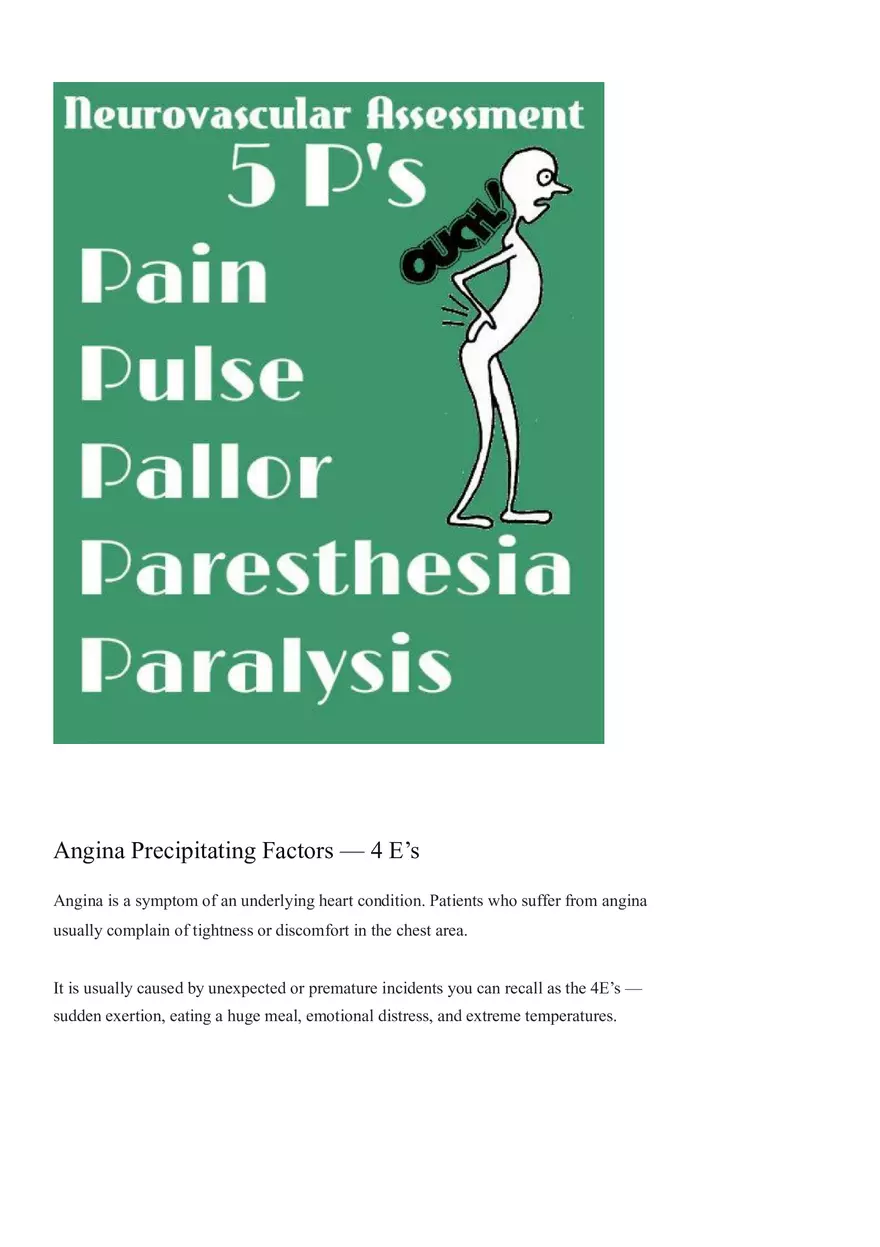 Must Have Nursing Mnemonics Part 4 - Page 8