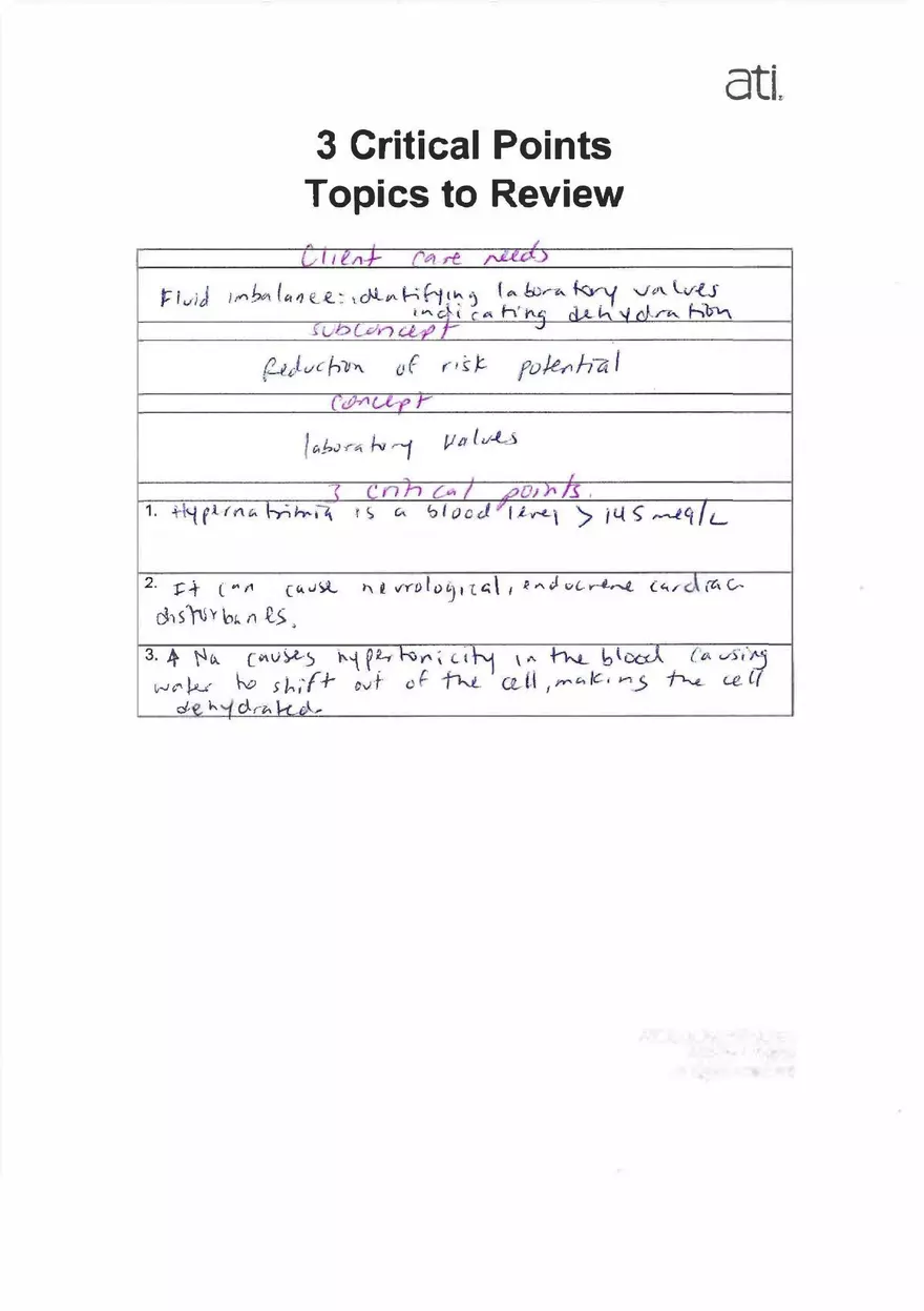 Maternity Nursing Care 3 Critical Points from ATI - Page 7