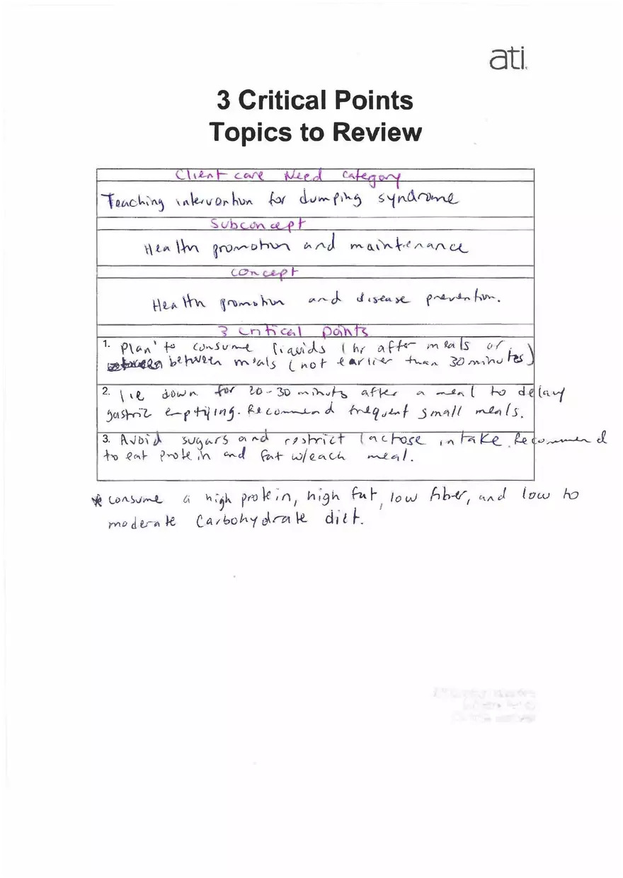 Maternity Nursing Care 3 Critical Points from ATI - Page 8
