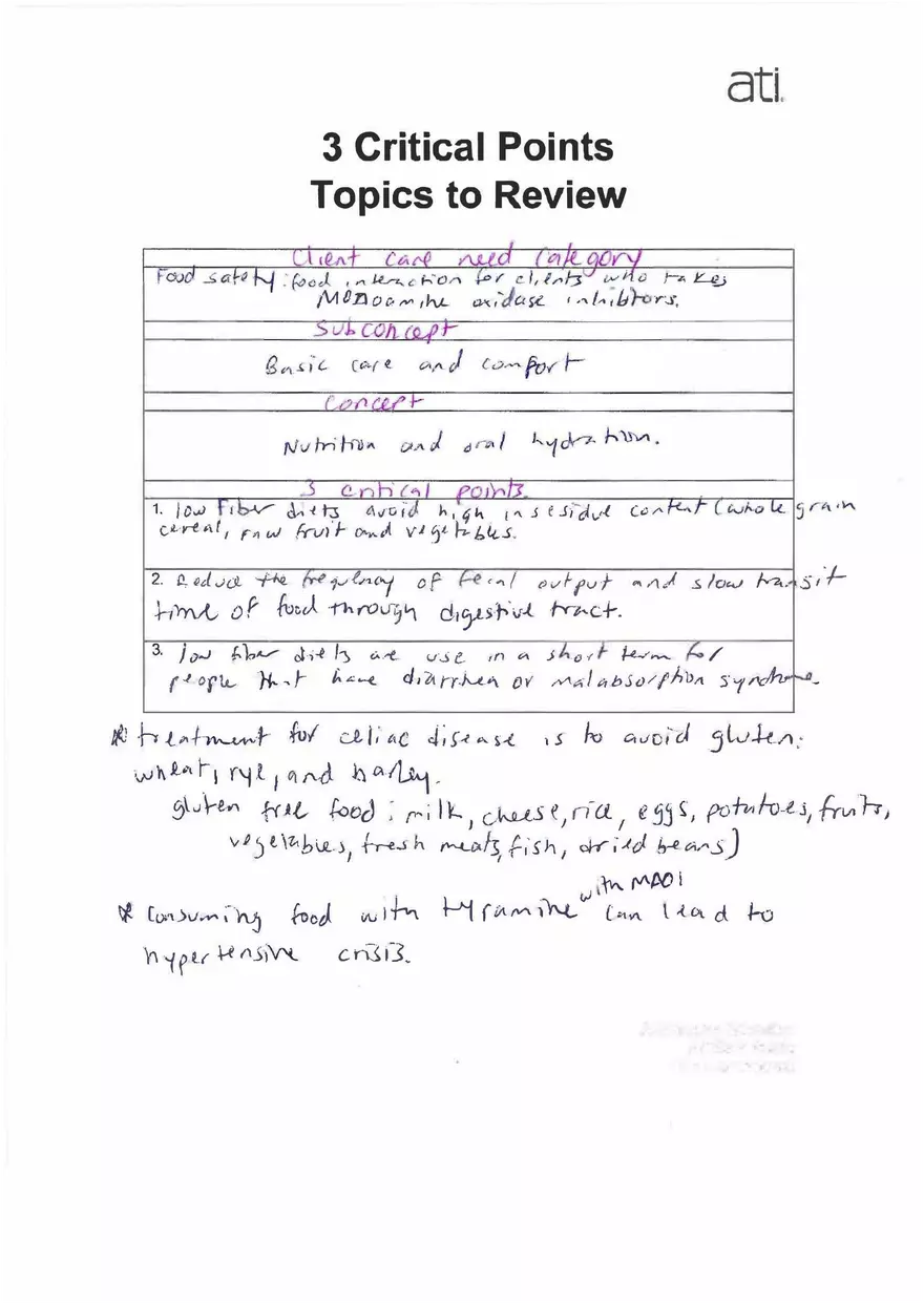 Maternity Nursing Care 3 Critical Points from ATI - Page 9