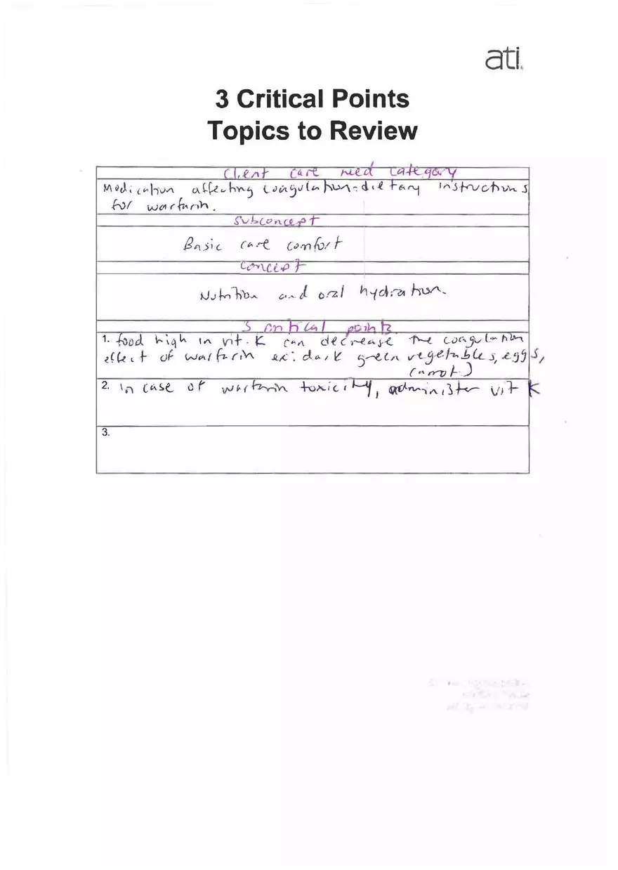 Maternity Nursing Care 3 Critical Points from ATI - Page 2