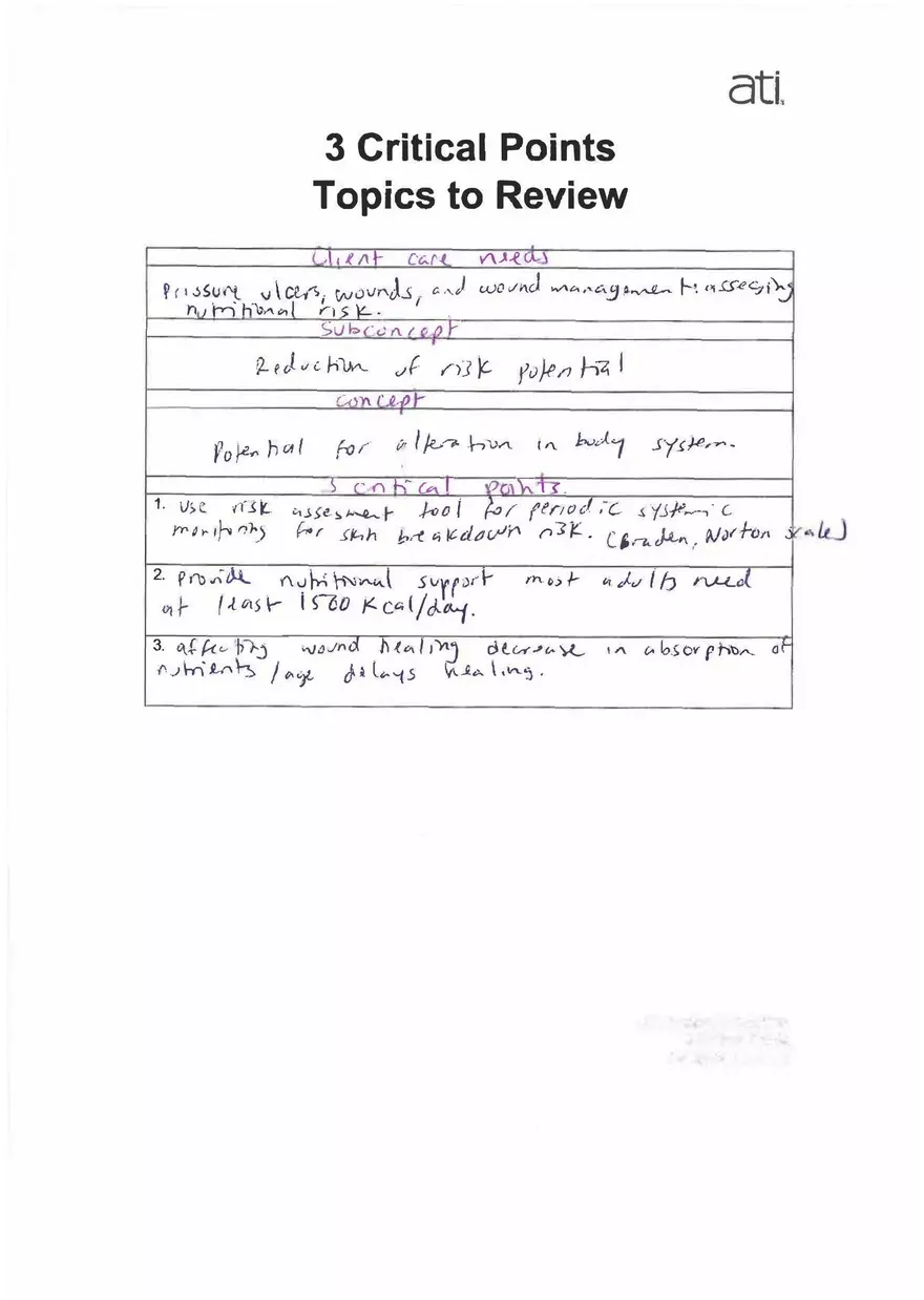 Maternity Nursing Care 3 Critical Points from ATI - Page 3