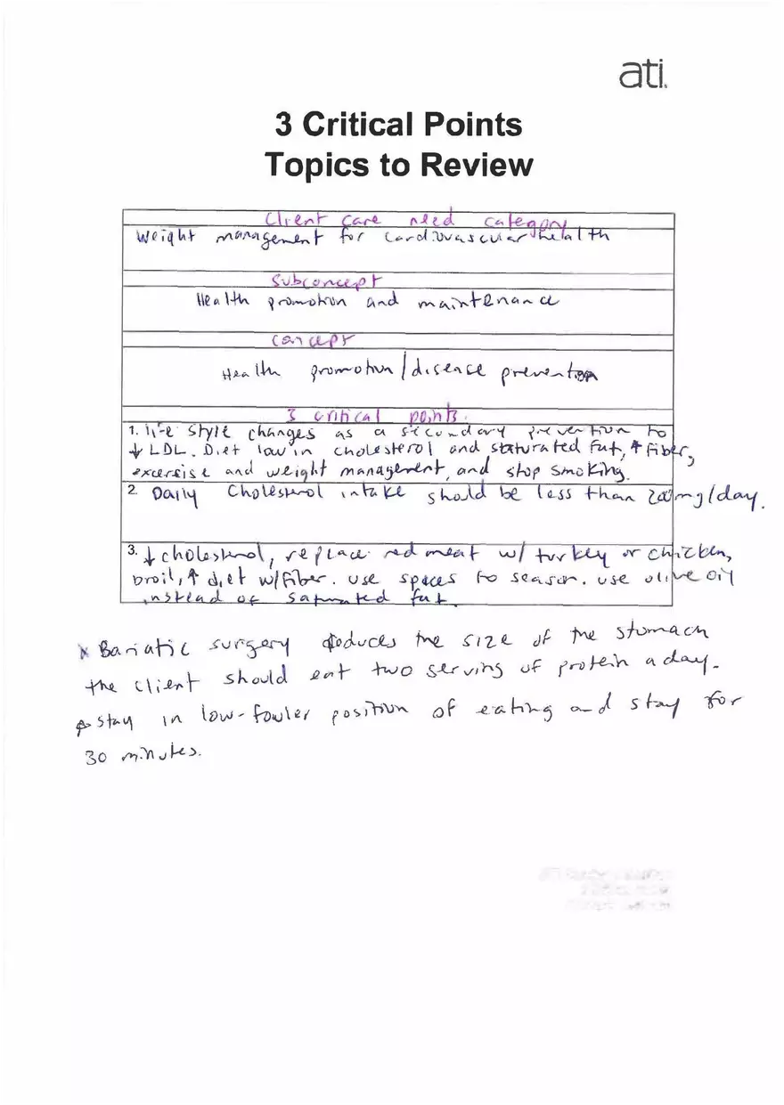 Maternity Nursing Care 3 Critical Points from ATI - Page 5