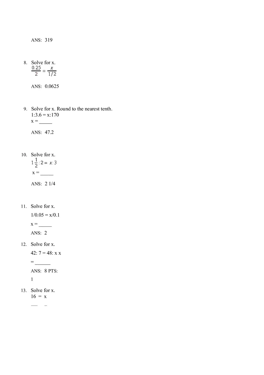 Math for Nursing (Ratio and Proportion) - Page 12
