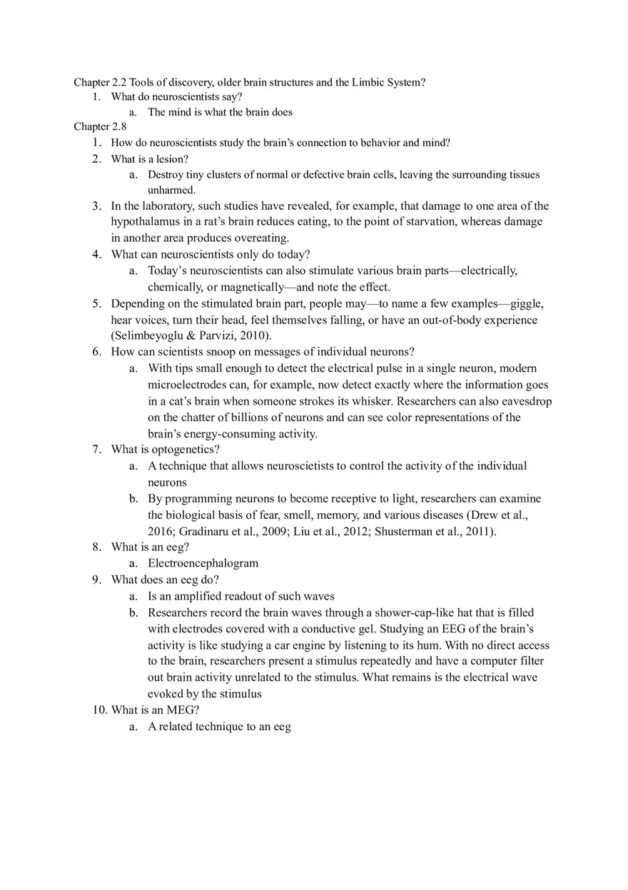 Limbic System - Page 1