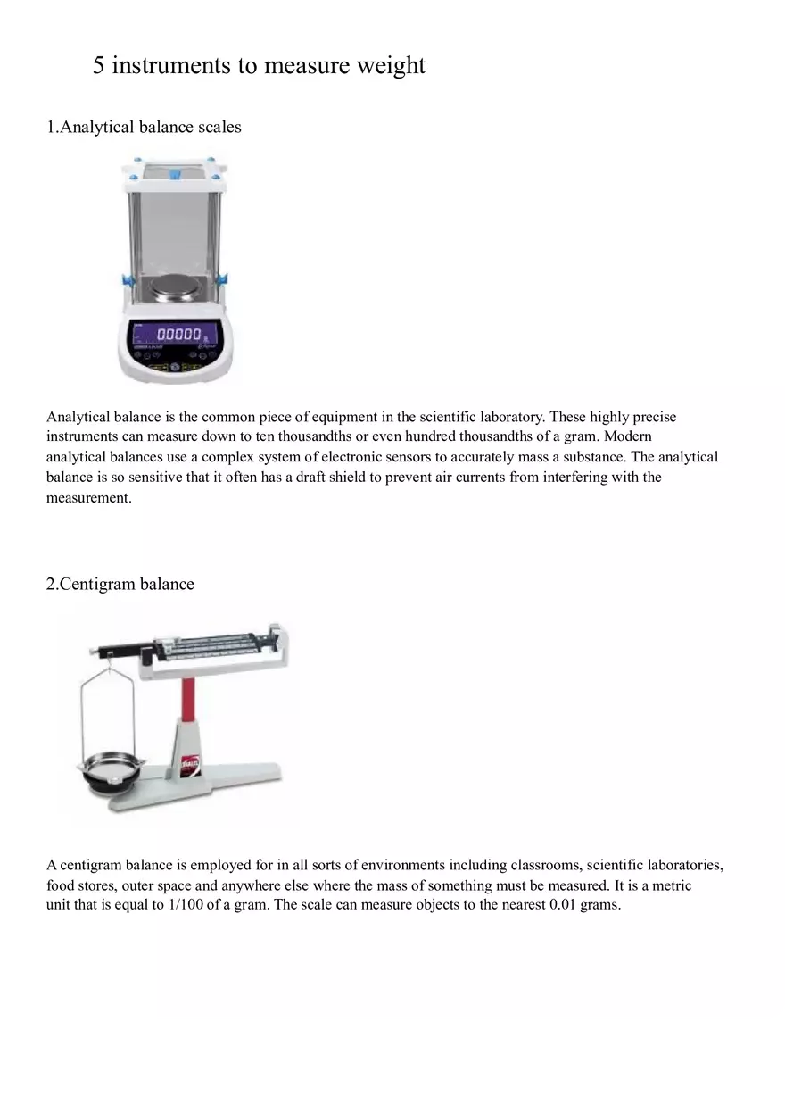 Instruments of Measuring Volume - Page 4