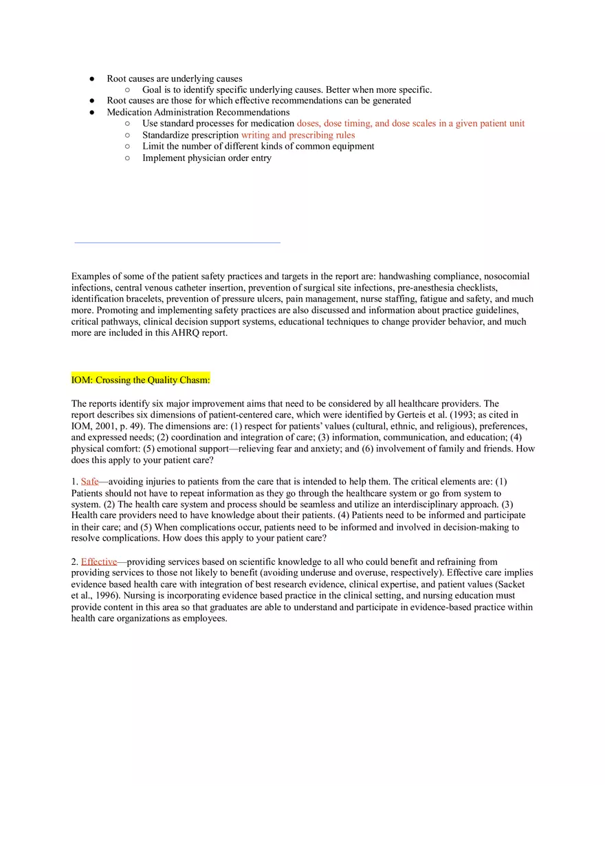 Nursing Exam Study Guide Chapters 6-16 - Page 19