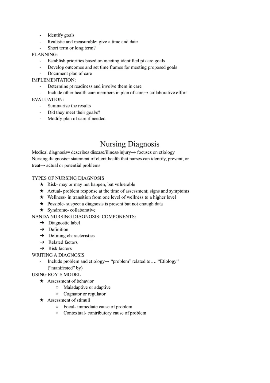 Foundations of Nursing Practice: Assessment and Communication - Page 2