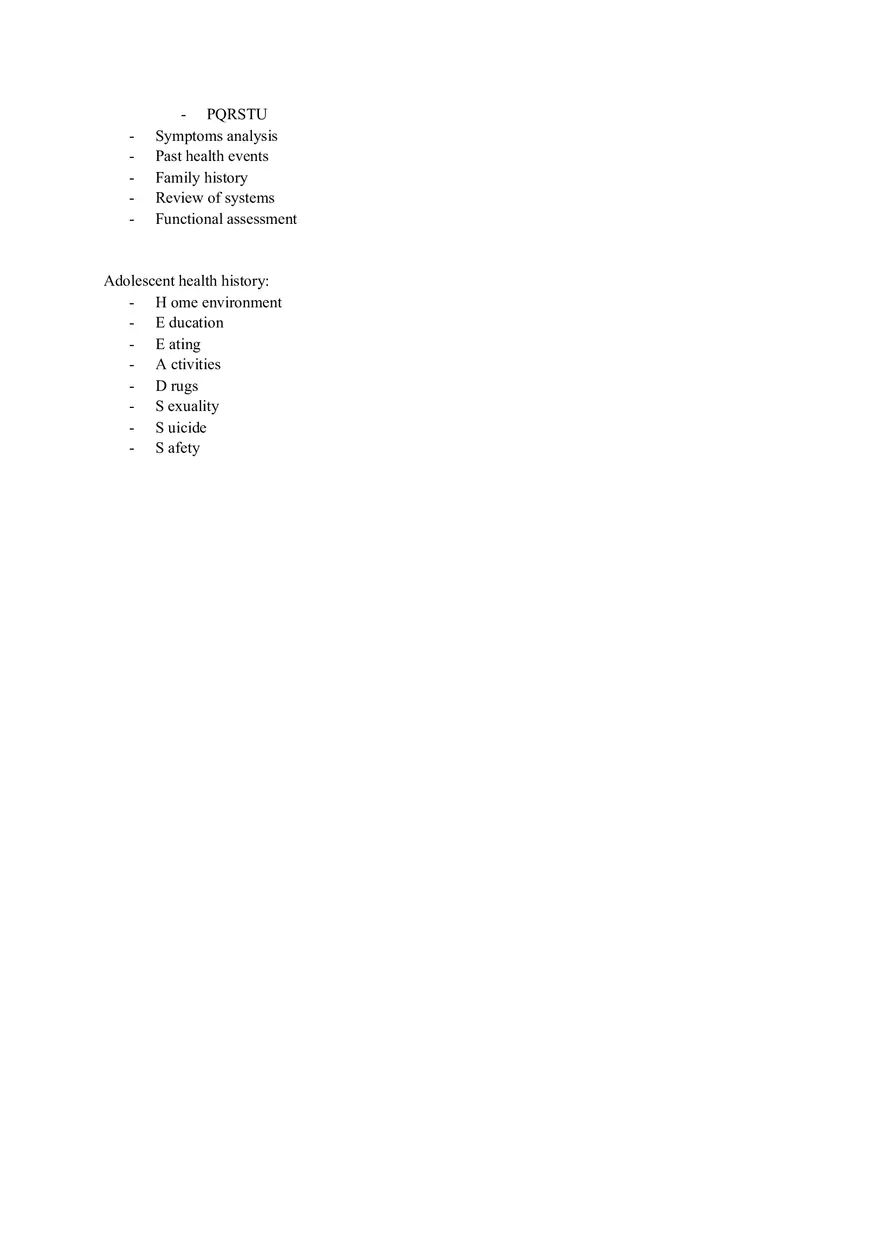 Foundations of Nursing Practice: Assessment and Communication - Page 6