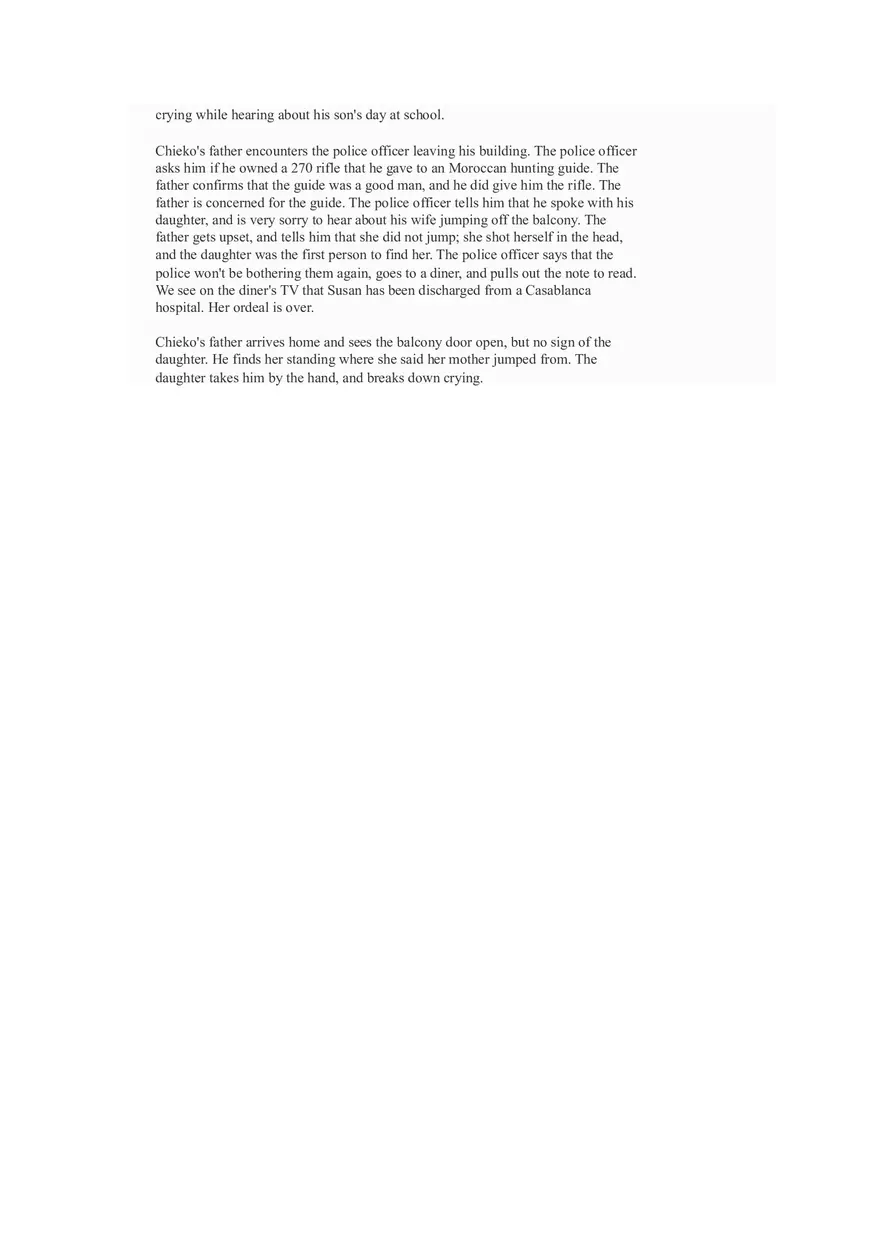 Synopsis Babel Movie - Page 4