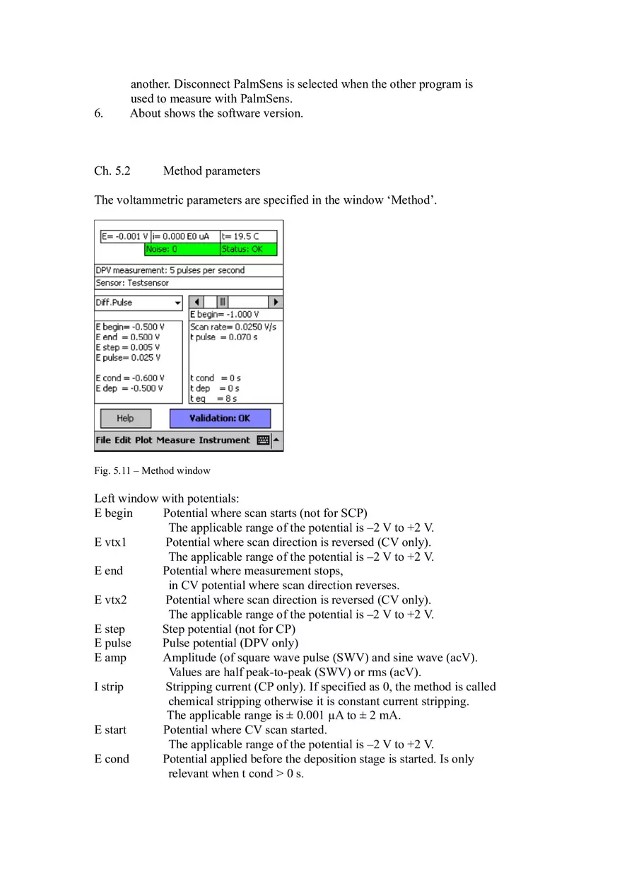 Palm Sens User Guide Chapter 2 - Page 7