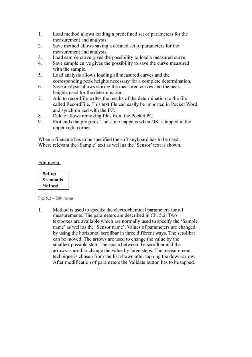 Palm Sens User Guide Chapter 2 - Page 12