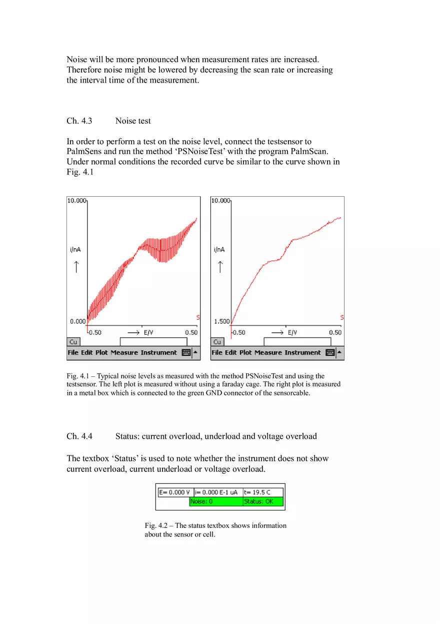 Palm Sens User Guide Chapter 2 - Page 2