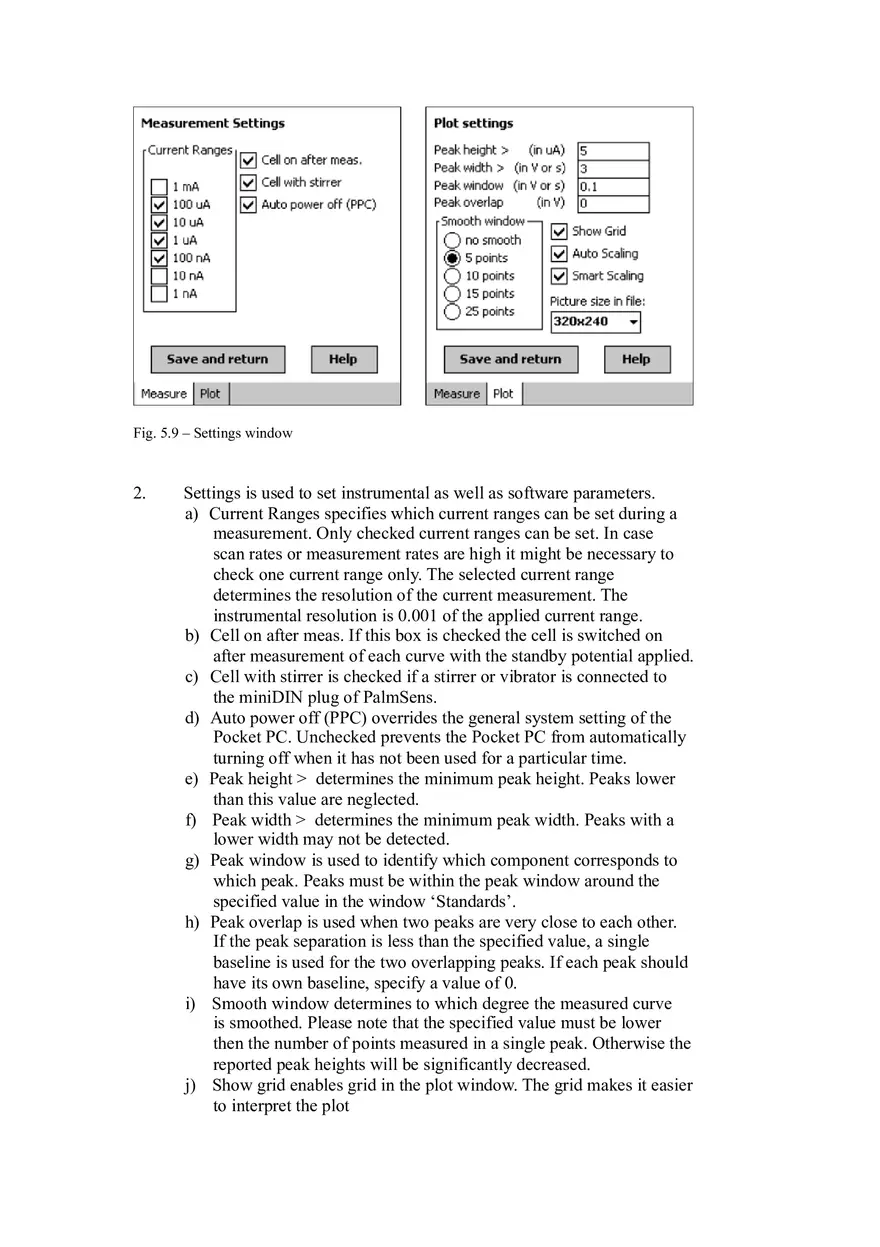 Palm Sens User Guide Chapter 2 - Page 5