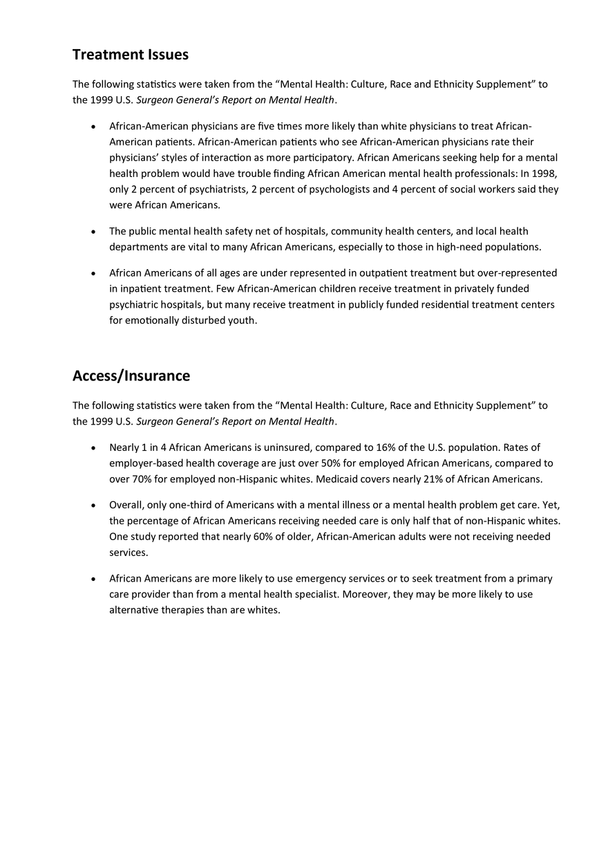 African American Communities and Mental Health - Page 3