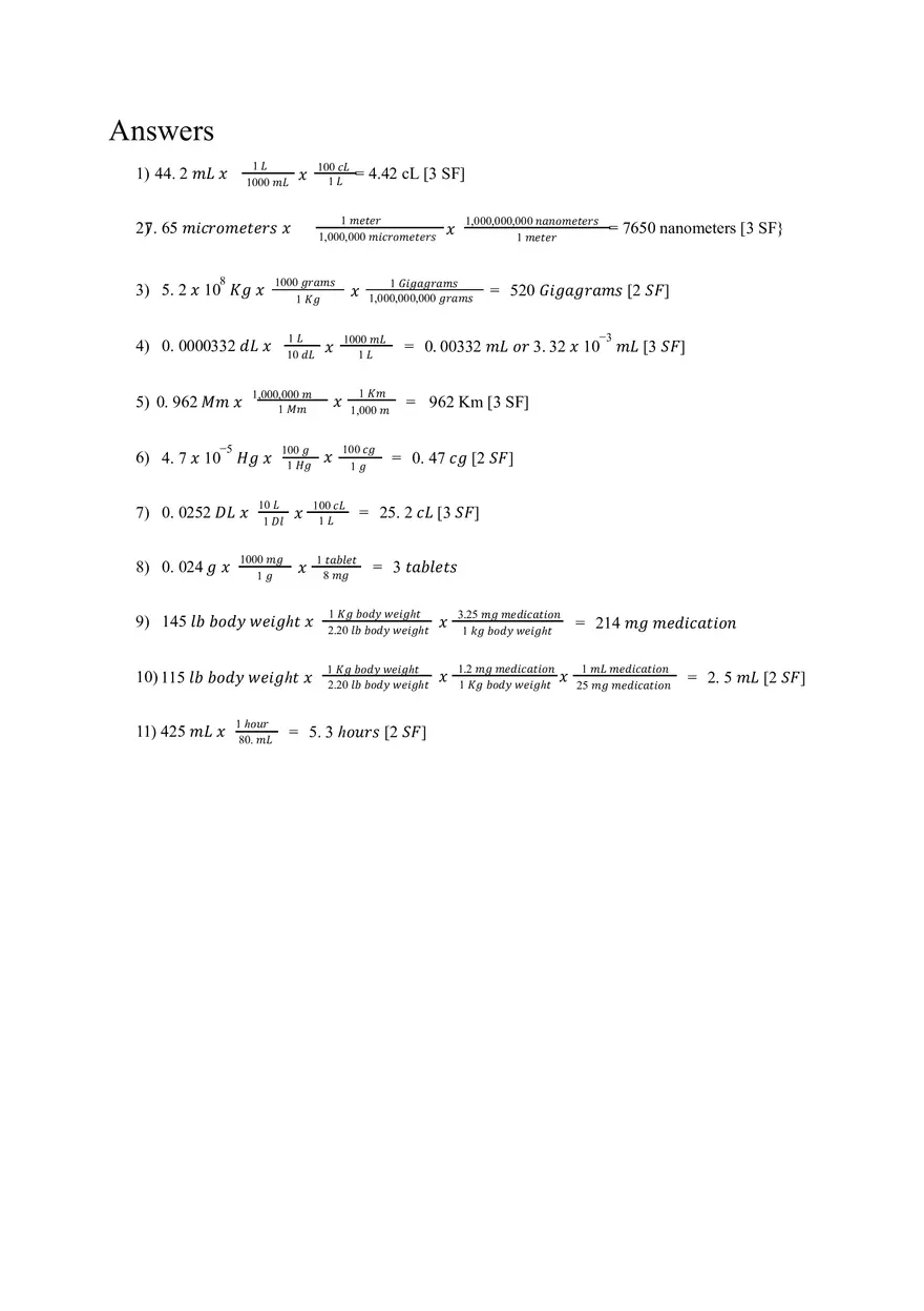 Multi-Step Conversions - Page 2