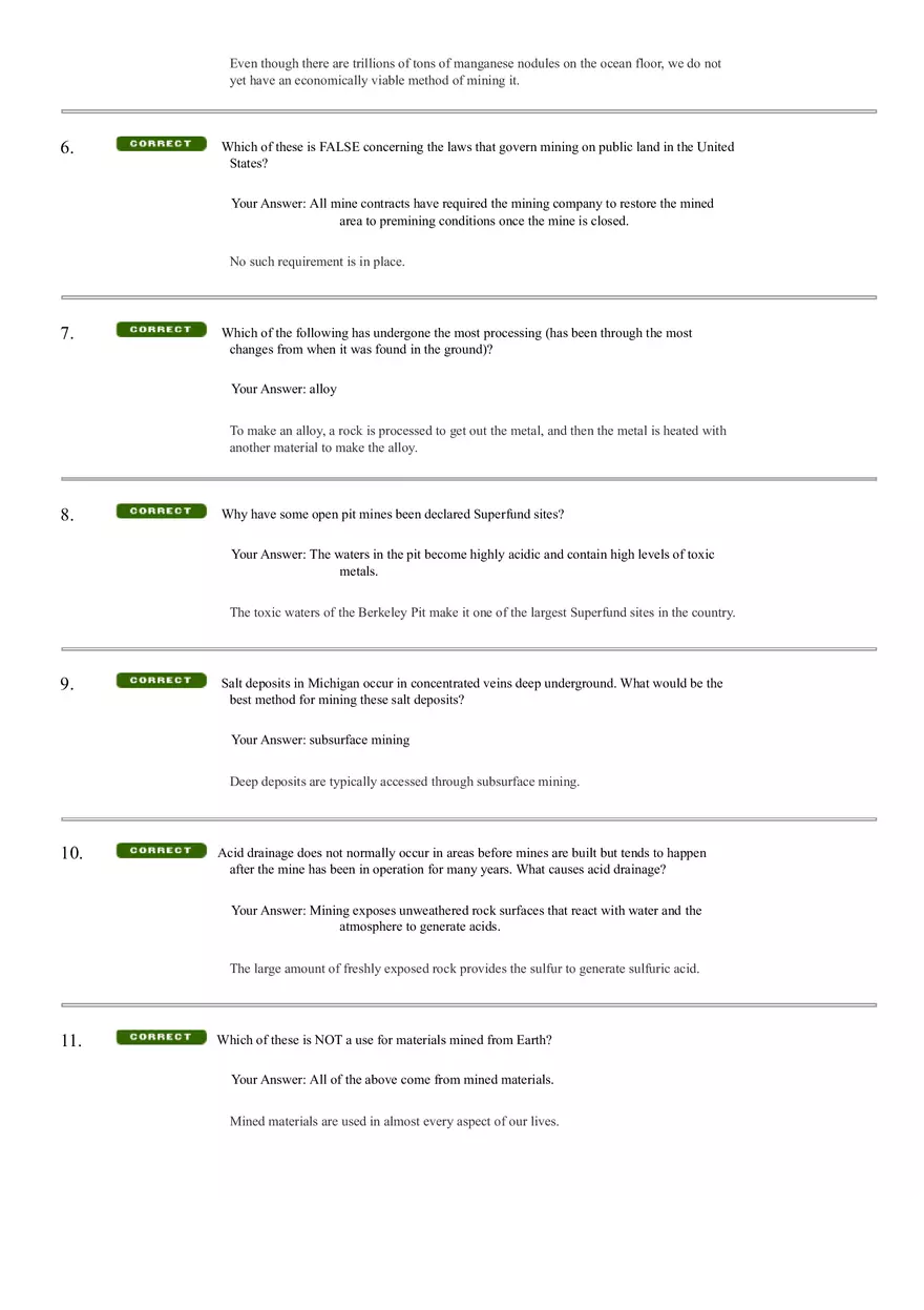 Environmental Science Chapter 23 Practice - Page 2