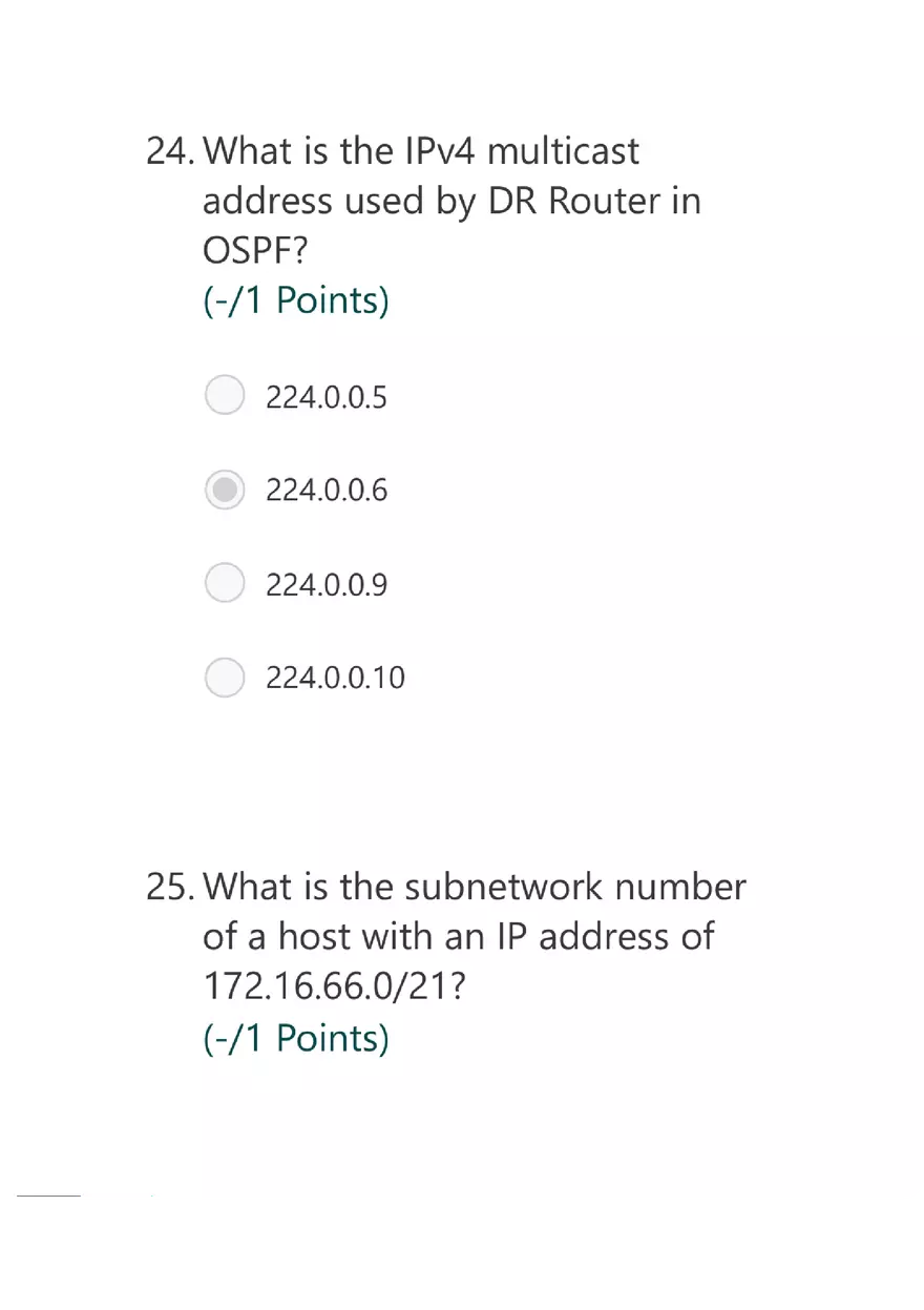 Hierarchical Routing in OSPF Answer Key Part 2 - Page 12