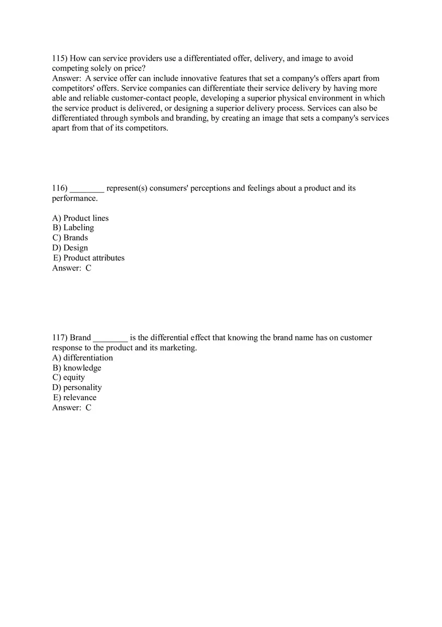 Products Services and Brands - Building Customer Value Pt4 - Page 1