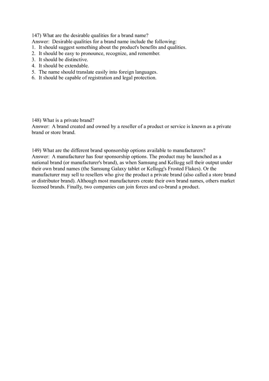 Products Services and Brands - Building Customer Value Pt4 - Page 3