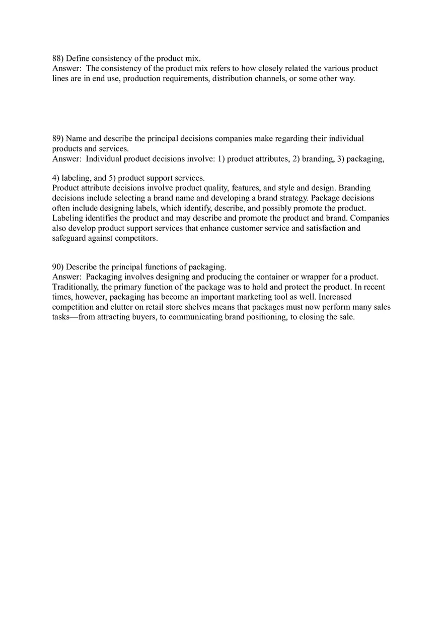 Products Services and Brands - Building Customer Value Pt3 - Page 7