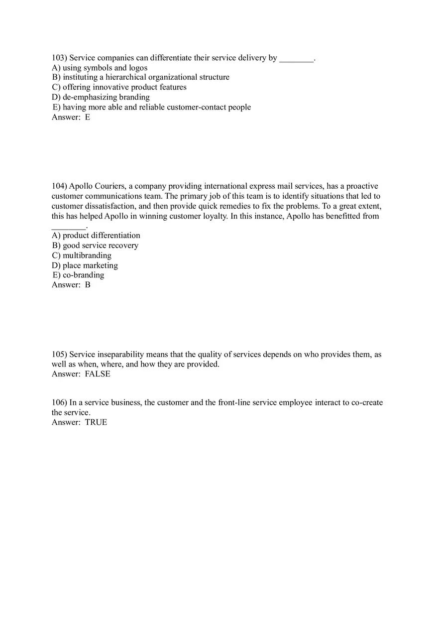 Products Services and Brands - Building Customer Value Pt3 - Page 12