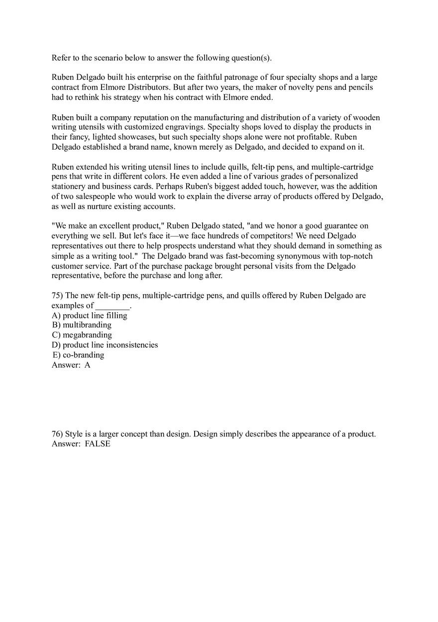 Products Services and Brands - Building Customer Value Pt3 - Page 2