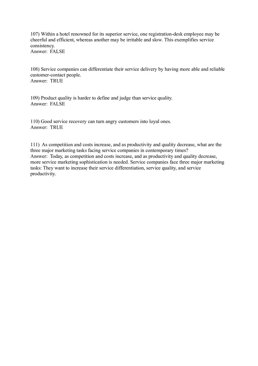 Products Services and Brands - Building Customer Value Pt3 - Page 3