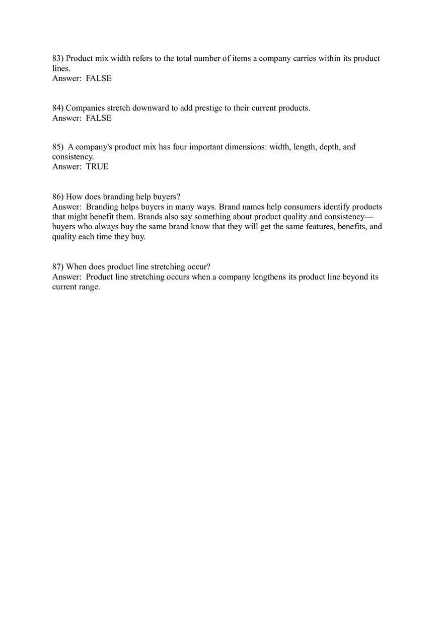 Products Services and Brands - Building Customer Value Pt3 - Page 6