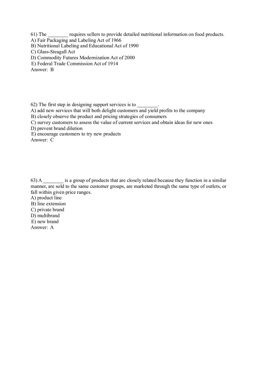 Products Services and Brands - Building Customer Value Pt2 - Page 11