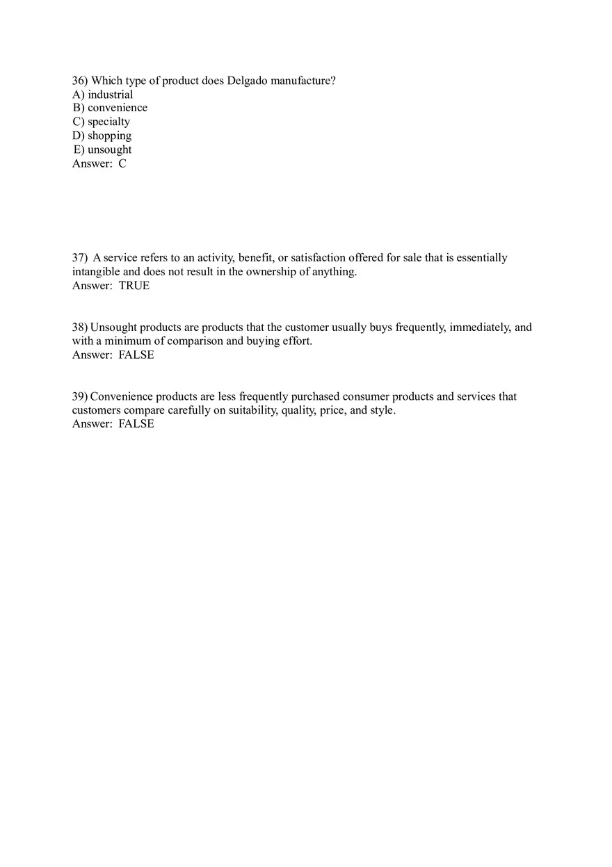 Products Services and Brands - Building Customer Value Pt2 - Page 2