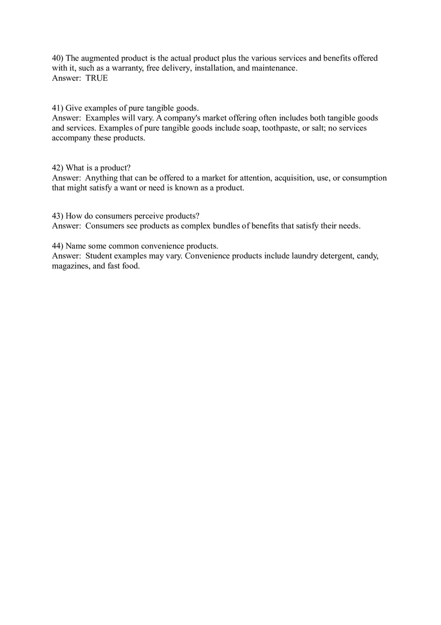 Products Services and Brands - Building Customer Value Pt2 - Page 5