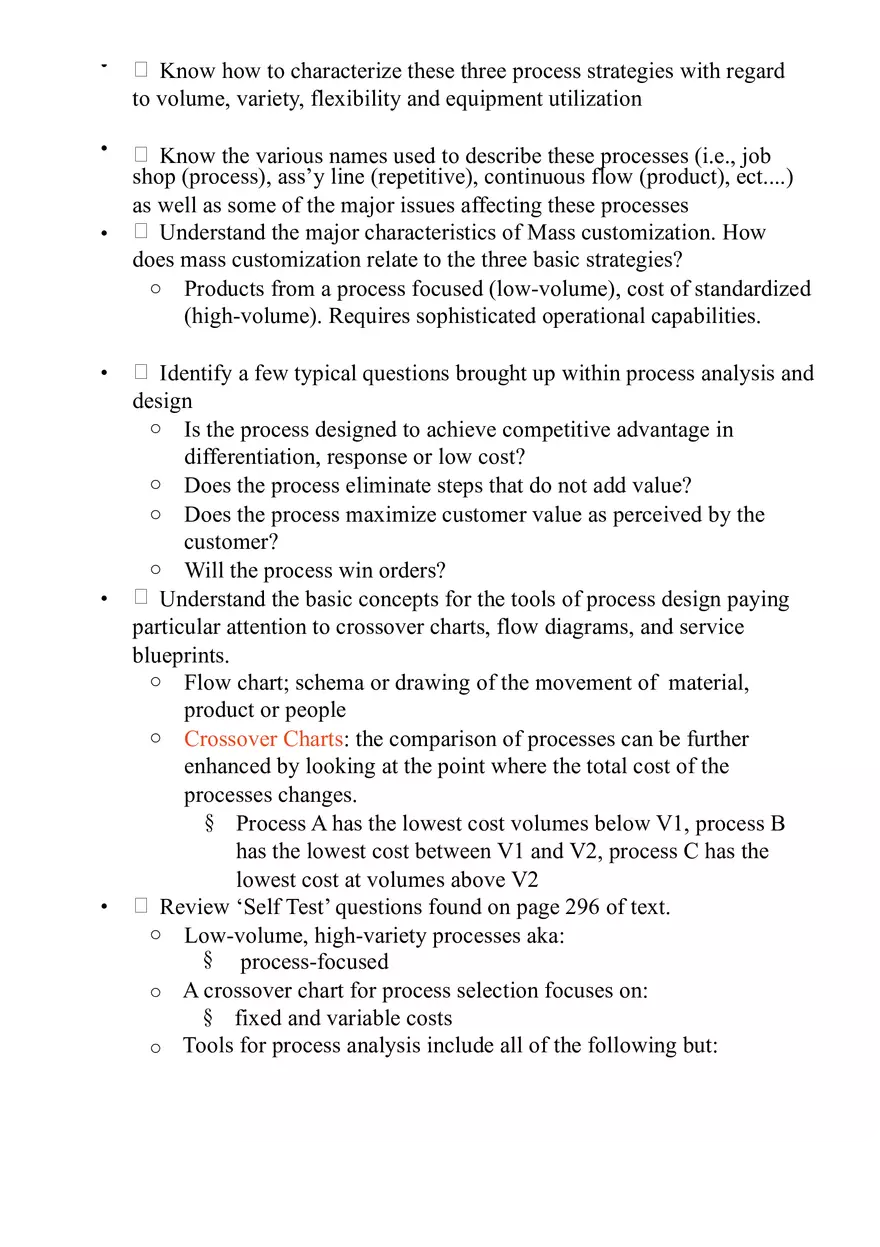 Manegement - Process Strategy - Page 2
