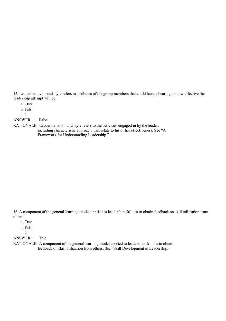 The Nature And Importance Of Leadership Part 1 - Page 7