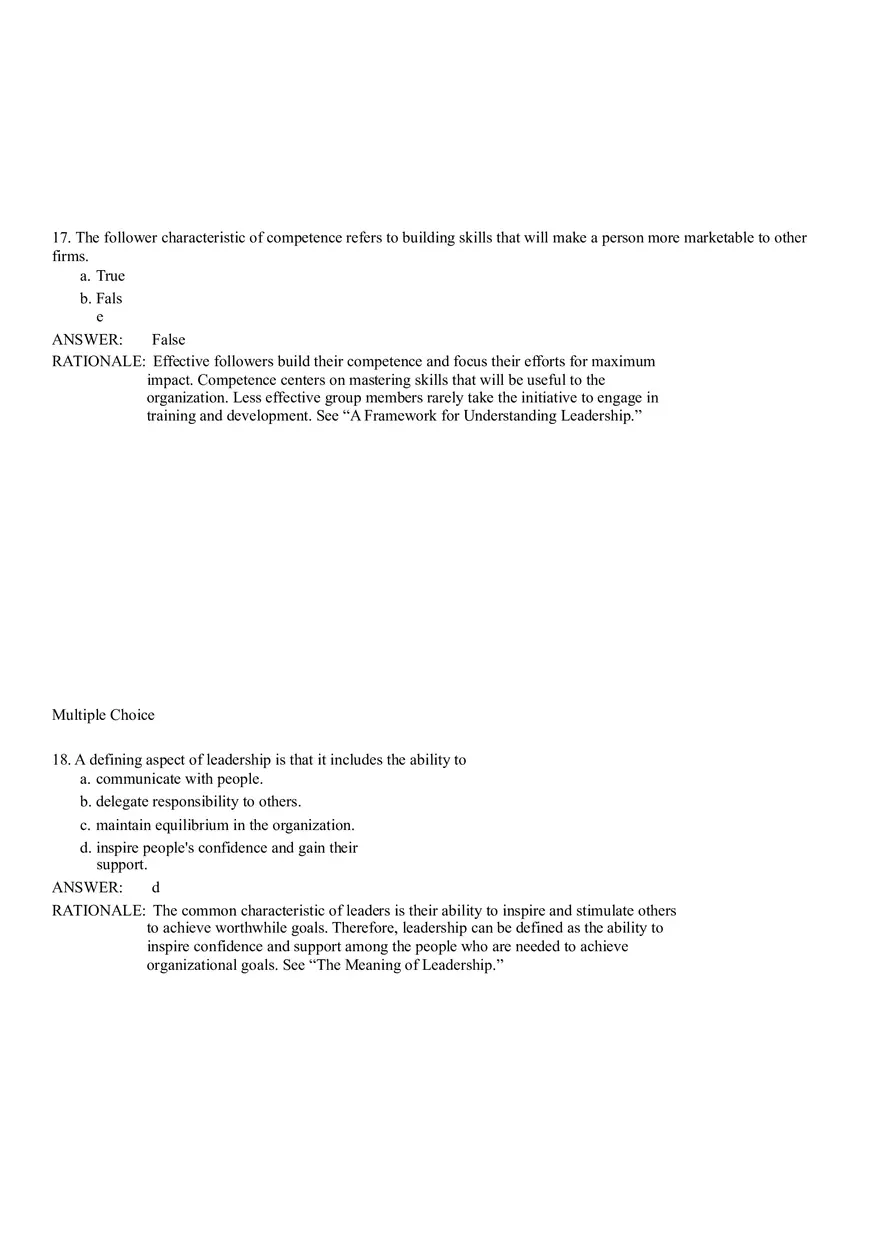 The Nature And Importance Of Leadership Part 1 - Page 8