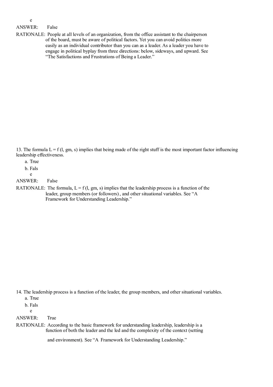 The Nature And Importance Of Leadership Part 1 - Page 6
