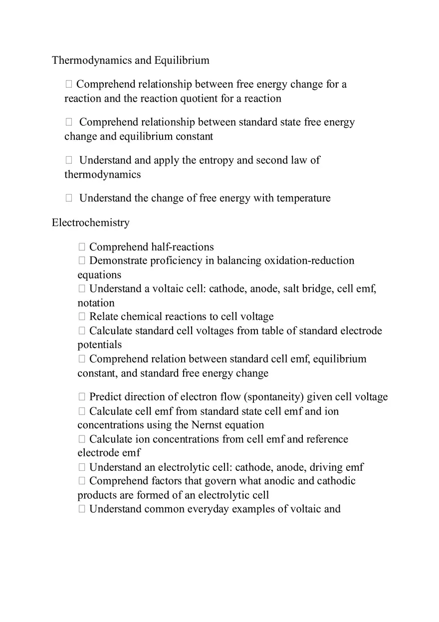 American Chemical Society Cumulative Exam (Chemistry and Measurement) - Page 8