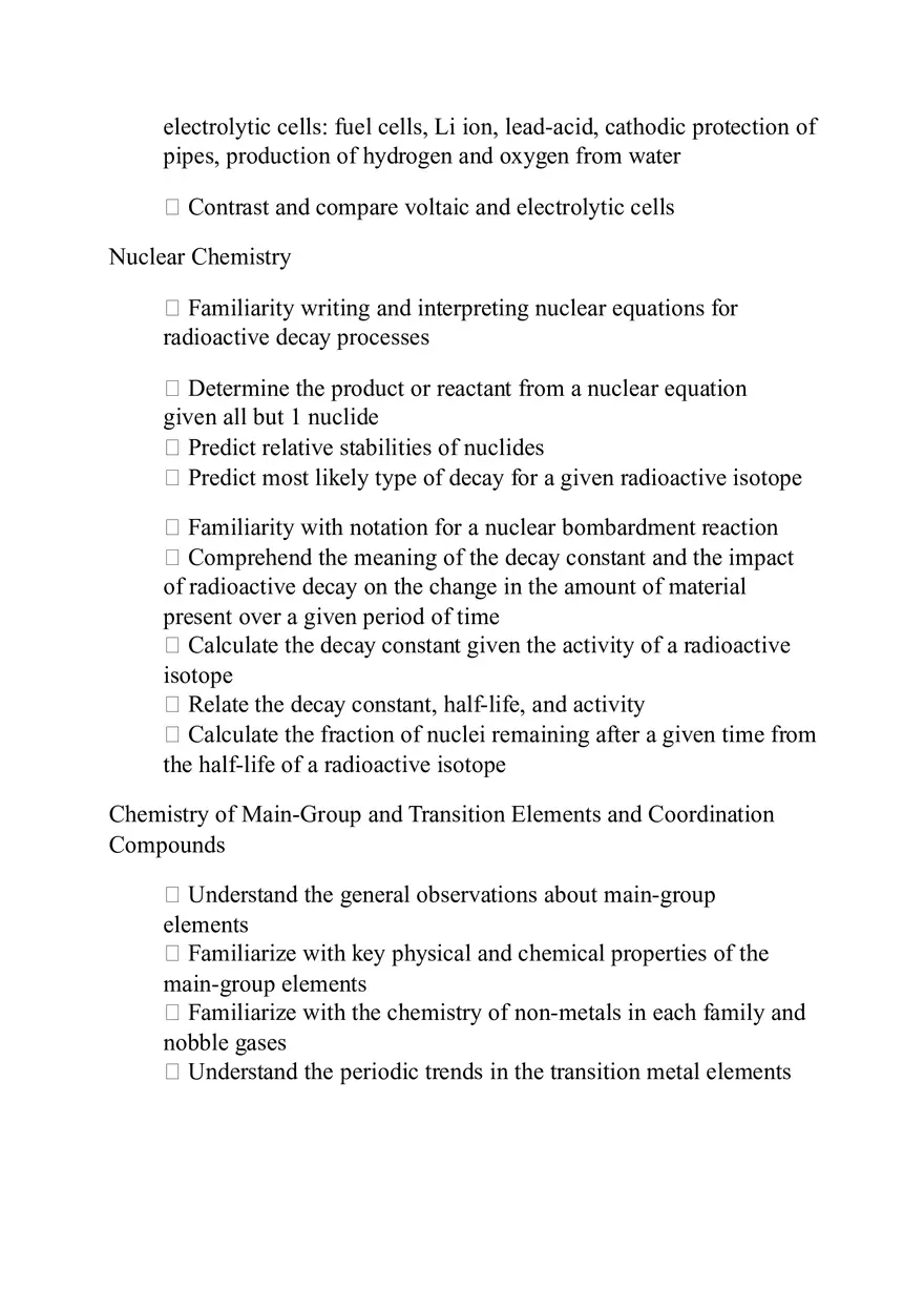American Chemical Society Cumulative Exam (Chemistry and Measurement) - Page 9