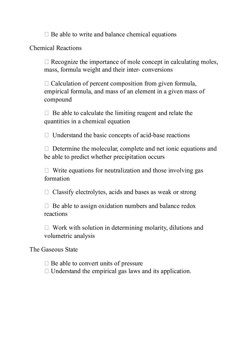 American Chemical Society Cumulative Exam (Chemistry and Measurement) - Page 2