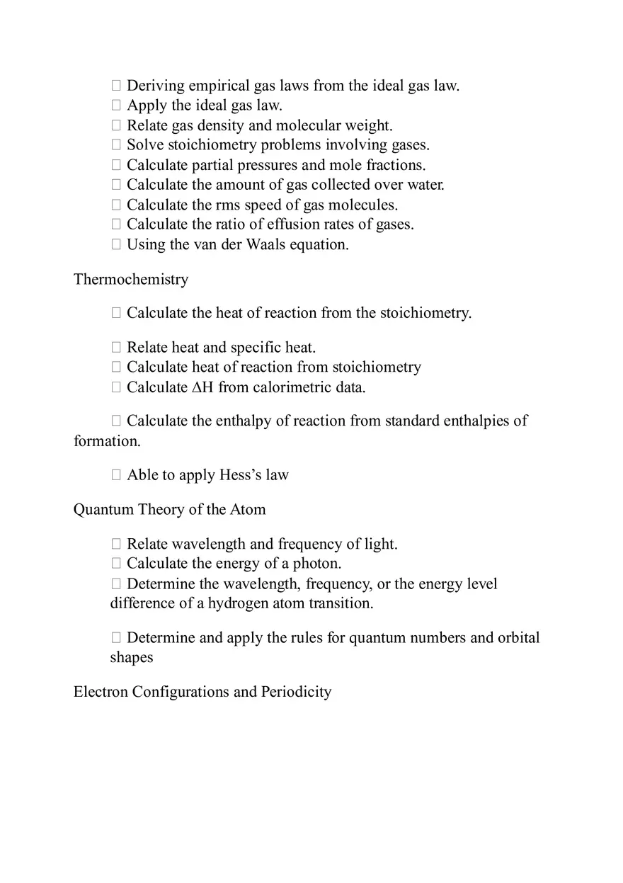 American Chemical Society Cumulative Exam (Chemistry and Measurement) - Page 3