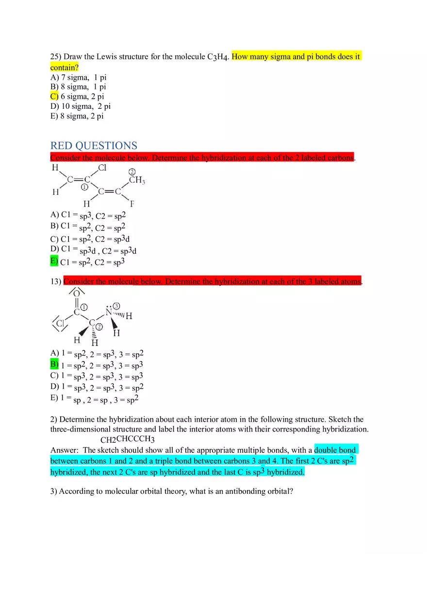 Dipole Moment Ch 5-6 Answer Key - Page 11