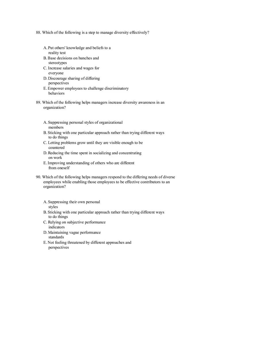 Managing Diverse Employees in a Multicultural Environment Part 2 - Page 8