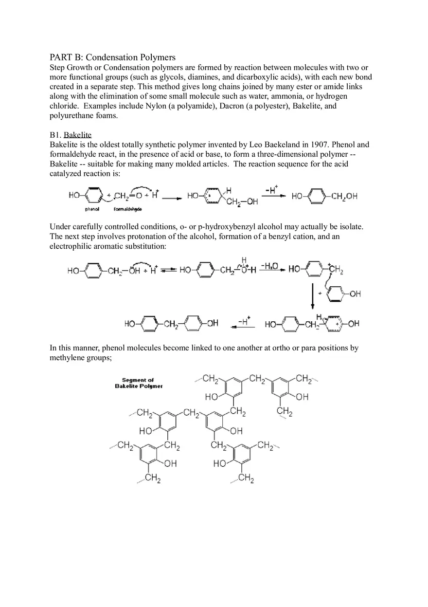 Synthetic Polymers Lab Report - Page 3